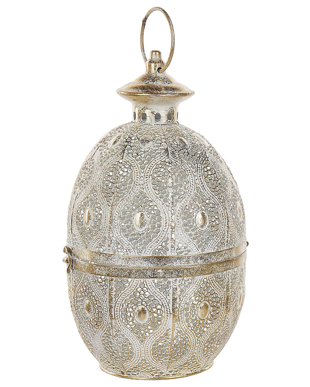 Lanterna AMORGOS Metallo 34 cm Oro
