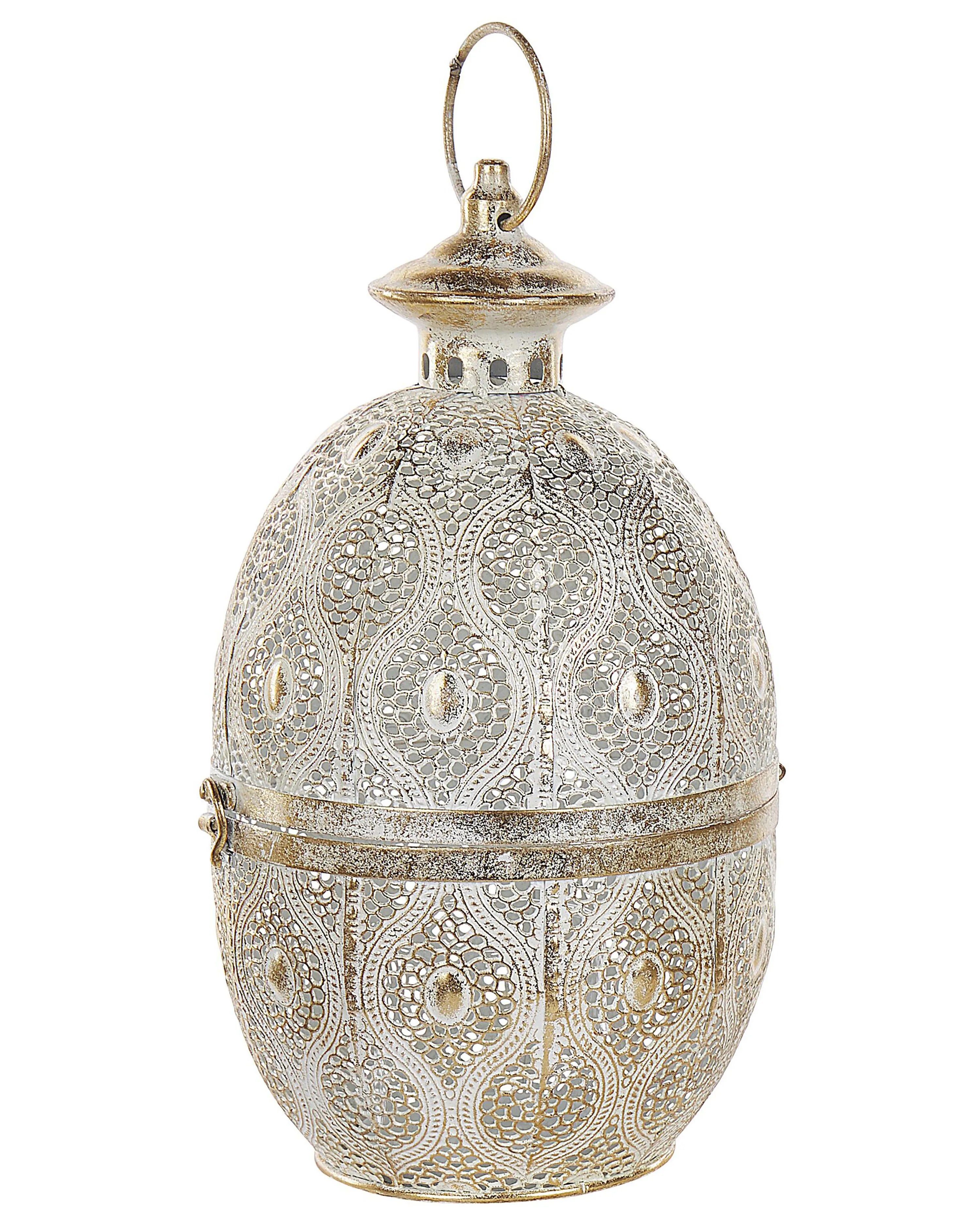 Lanterna AMORGOS Metallo 34 cm Oro