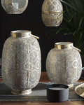 Lanterne Métal 30 cm Or