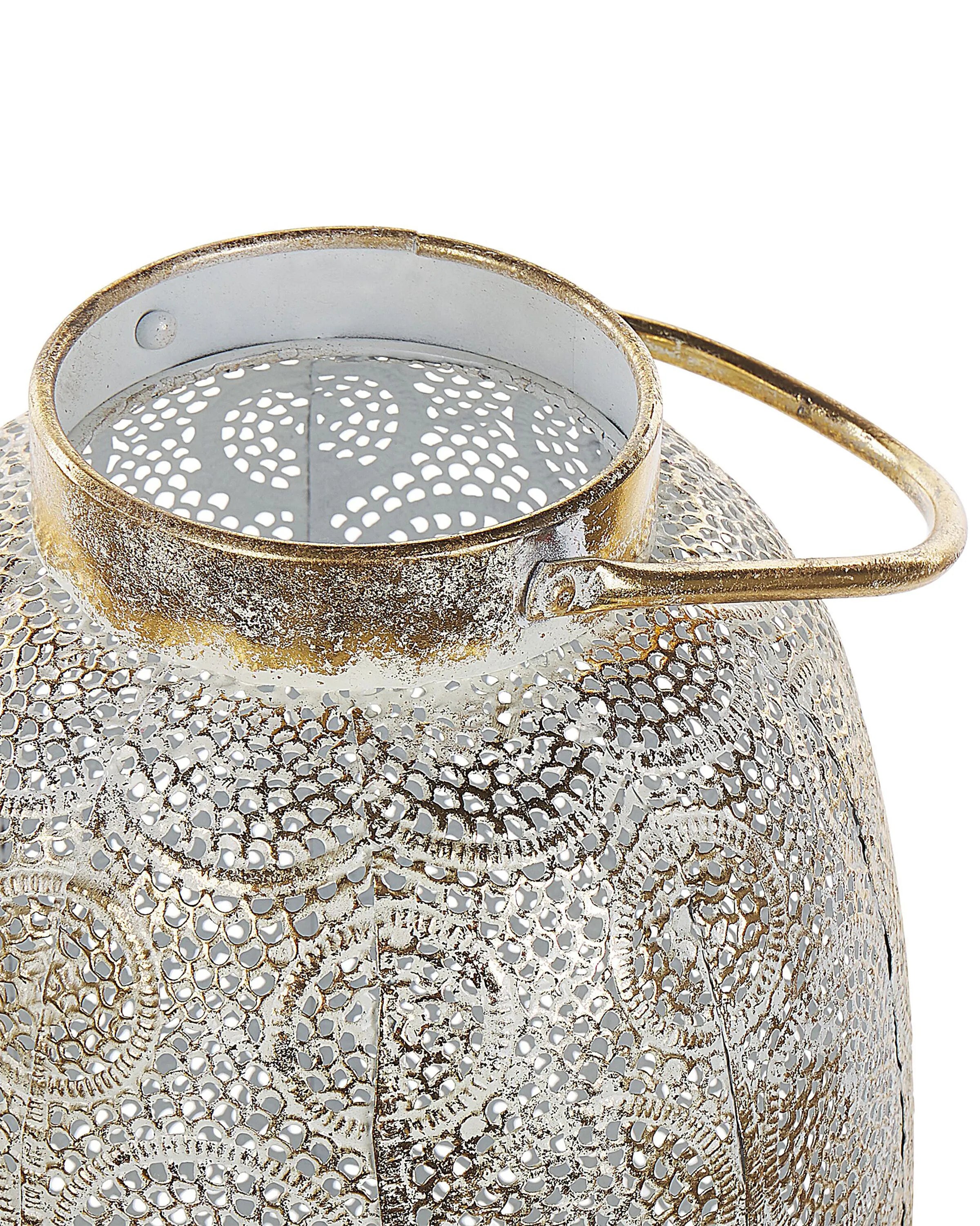 Lanterne Métal 30 cm Or