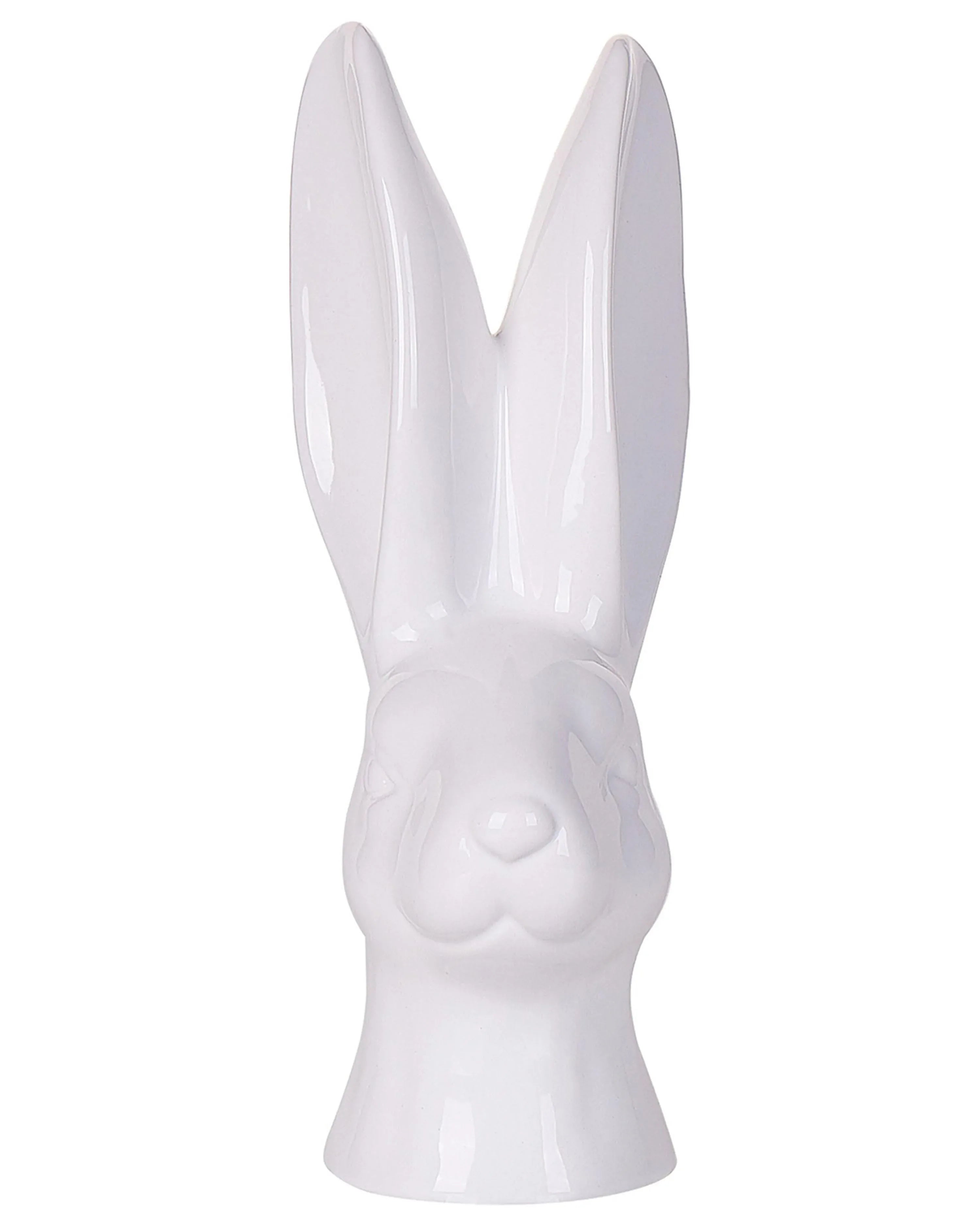 Accessorio decorativo Coniglio GUERANDE Ceramica Bianco