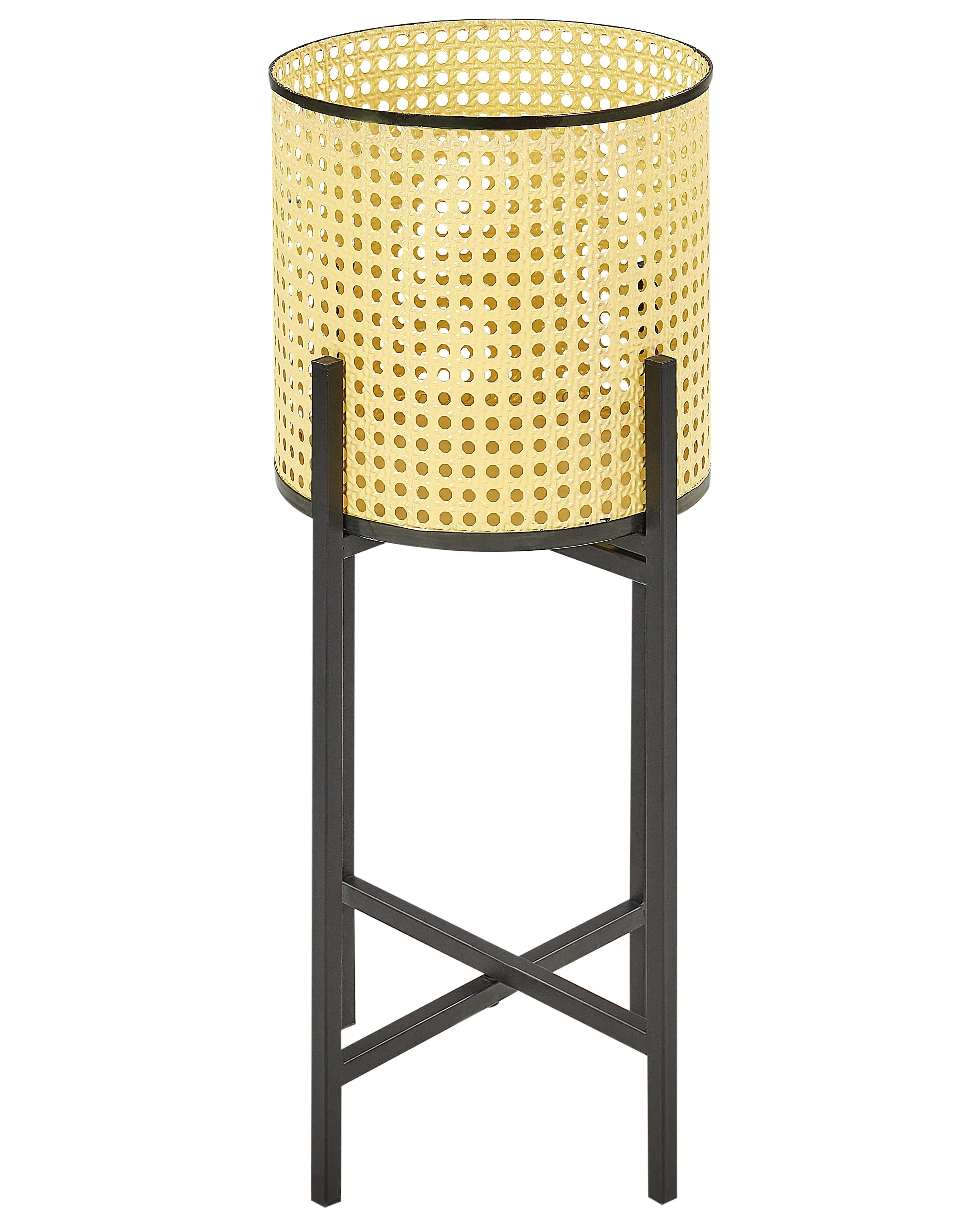 Vaso per piante rialzato FALLOPIA Metallo 25 cm Beige