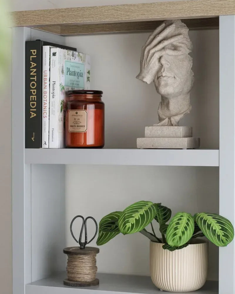 Accessoire décoratif Visage Gris