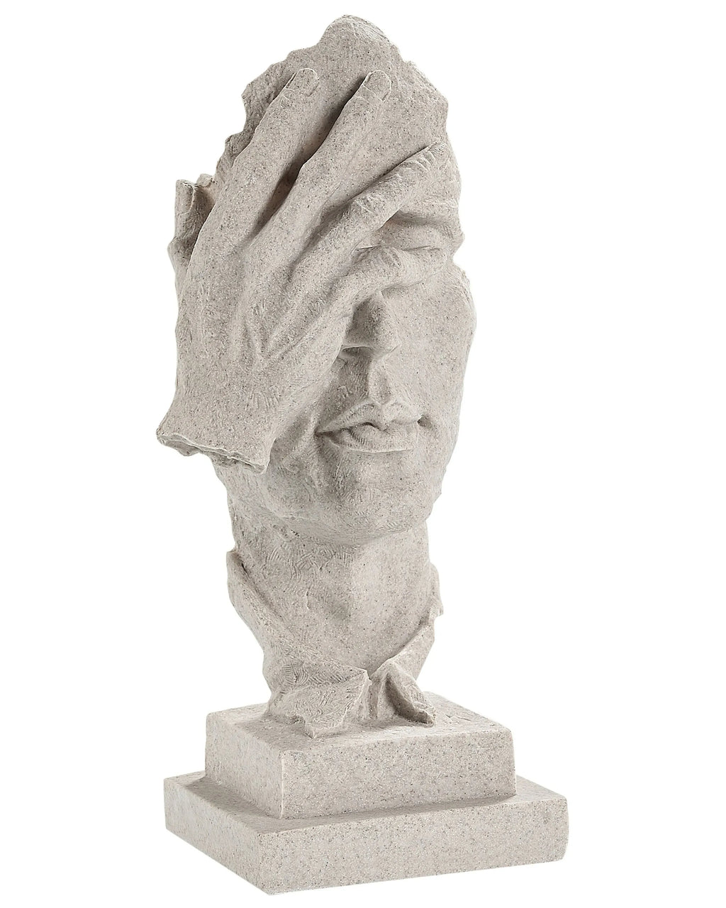 Accessoire décoratif Visage Gris