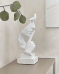 Accessoire décoratif Visage Blanc