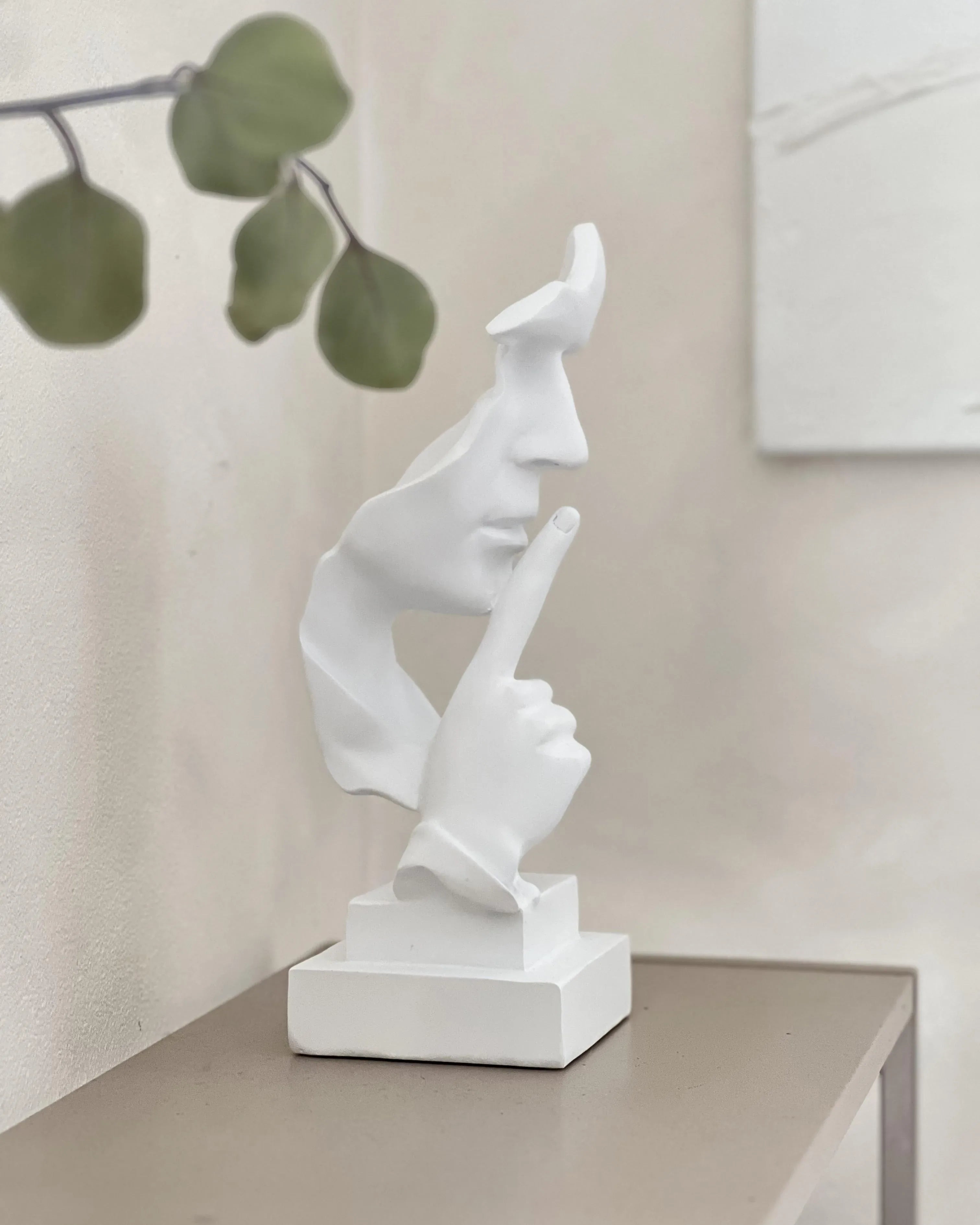 Accessoire décoratif Visage Blanc