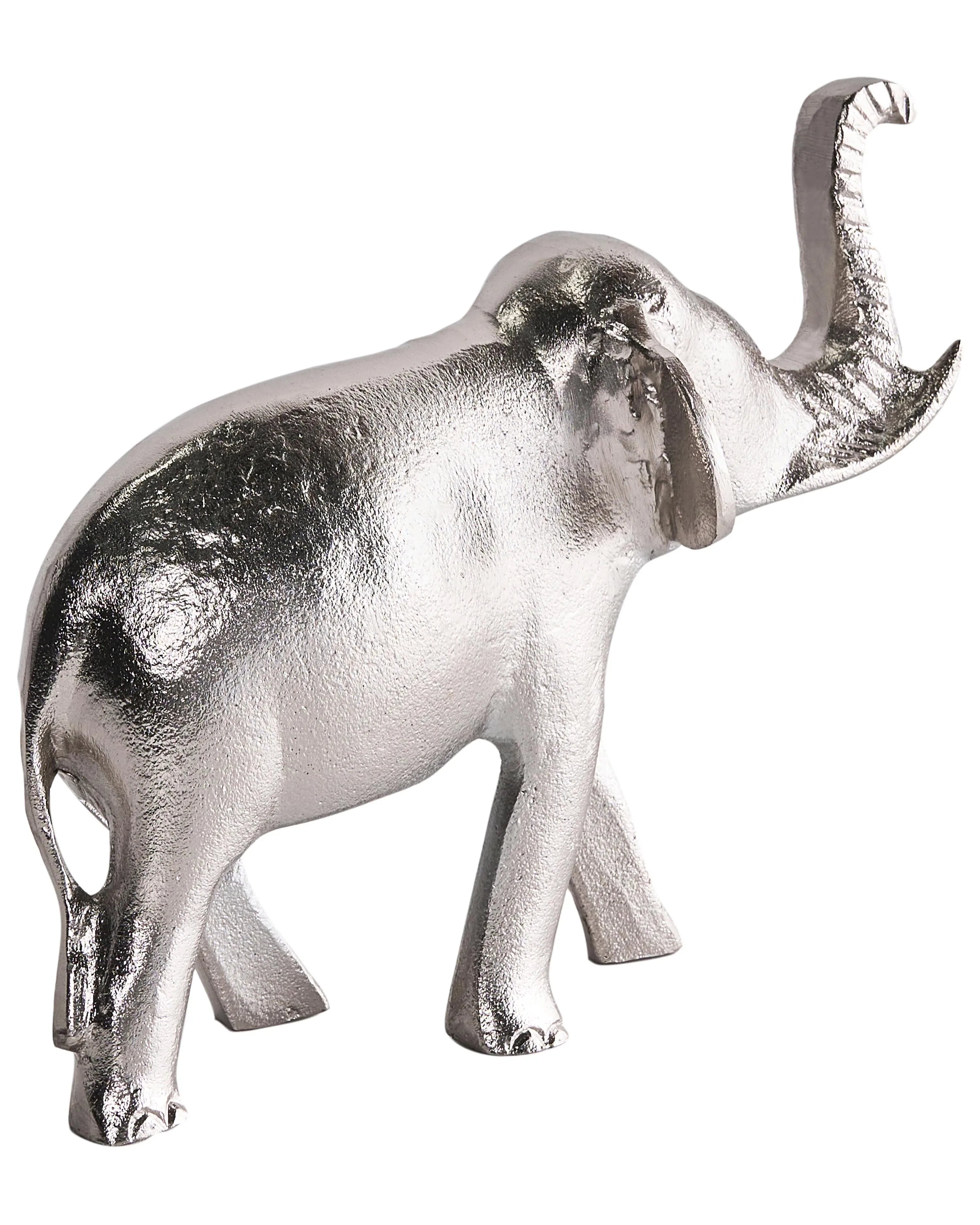 Accessoire décoratif Éléphant Métal Argent