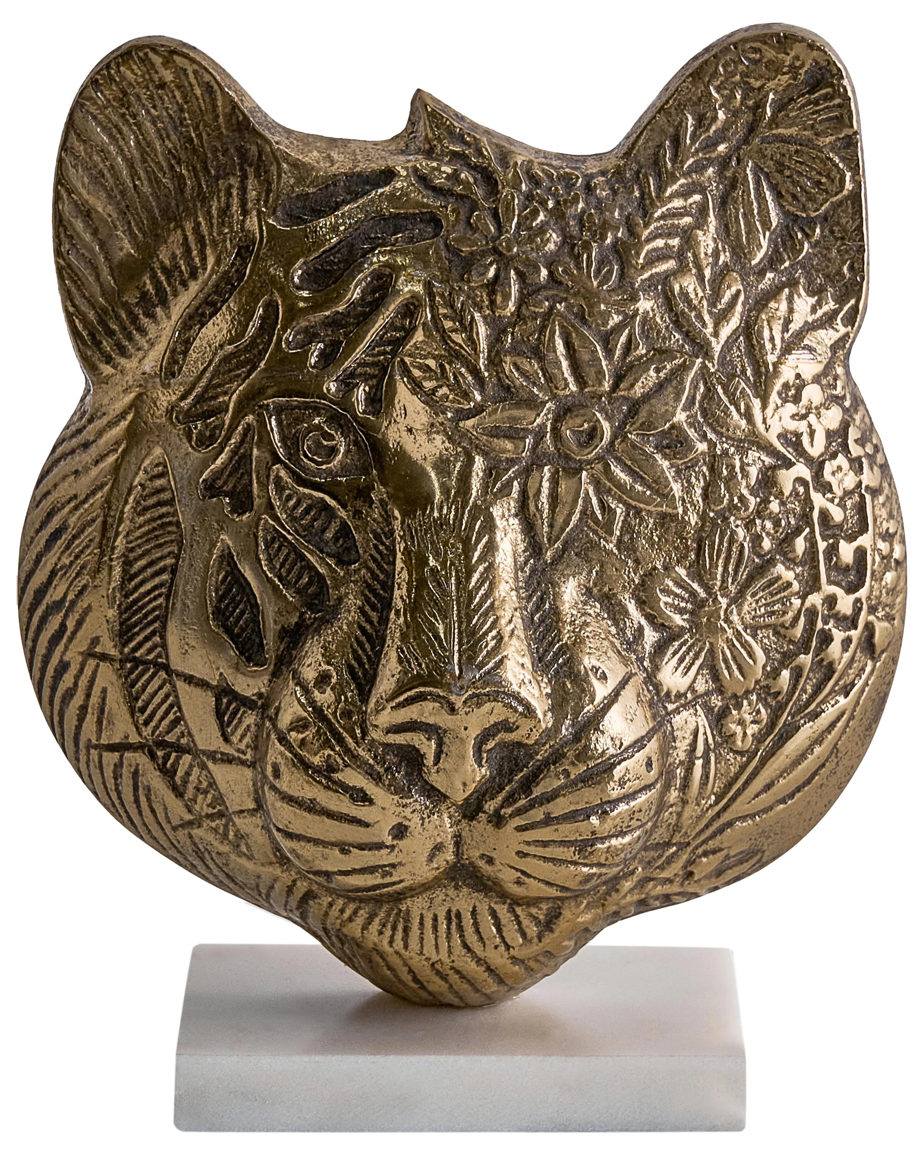 Accessorio decorativo Tigre BROVA Metallo Oro