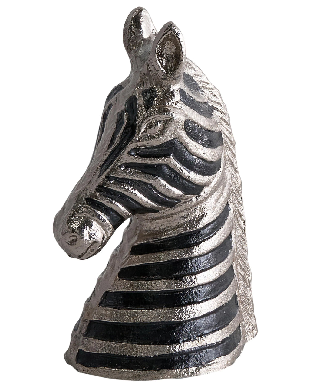 Accessorio decorativo Zebra ZAGORA Metallo Nero/Argento