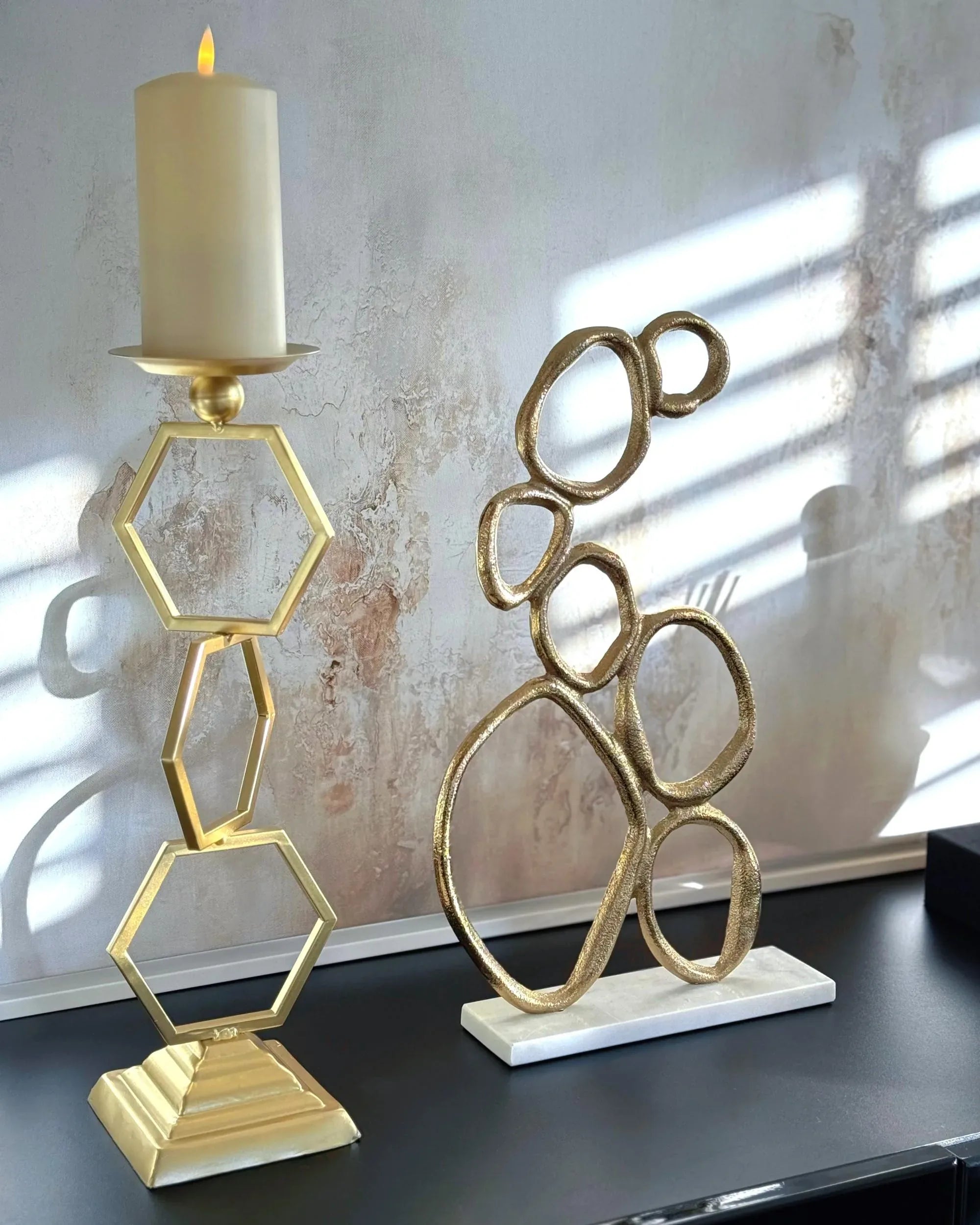 Accessoire décoratif Métal doré
