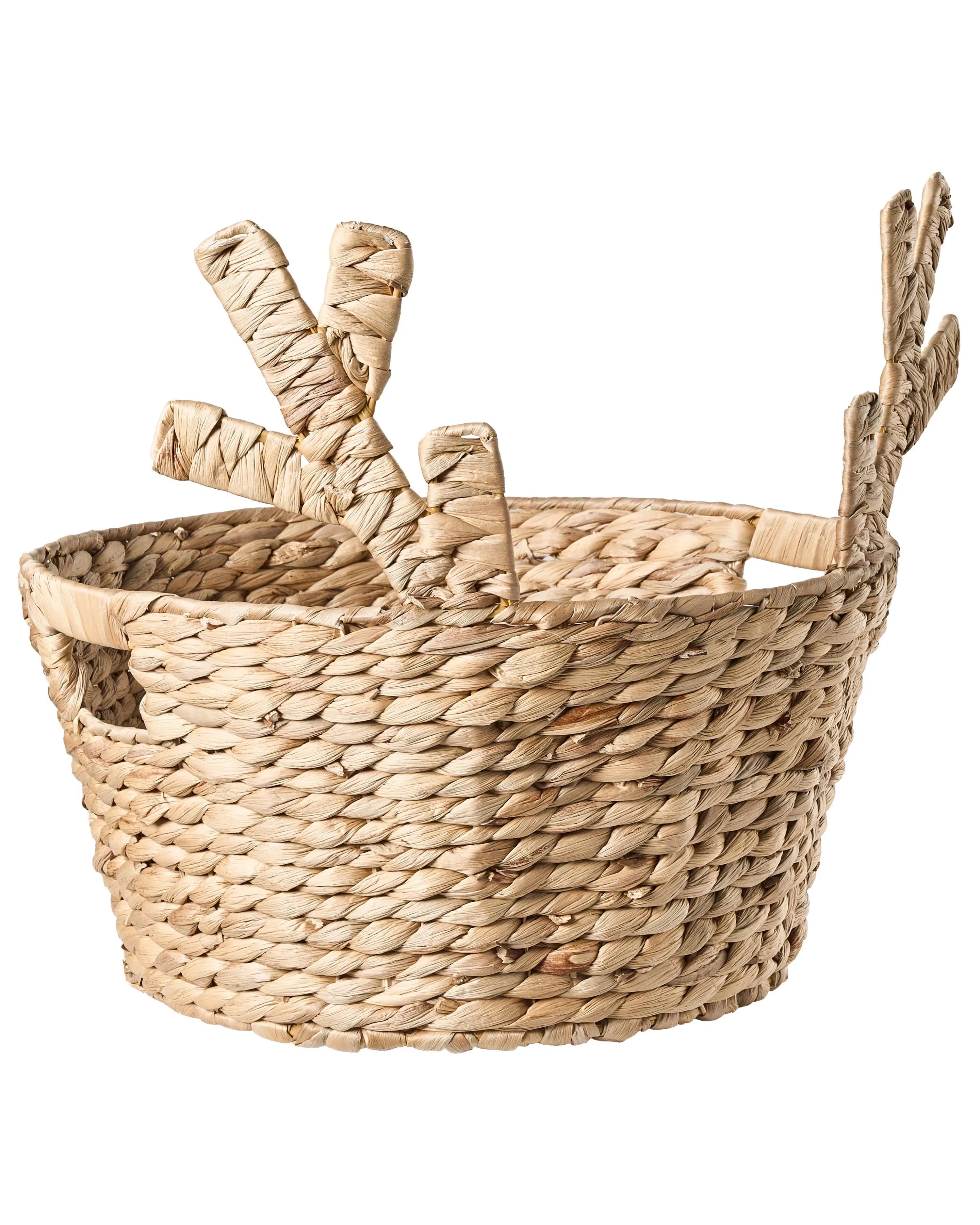 Cestino RENNE Giacinto d'acqua Naturale