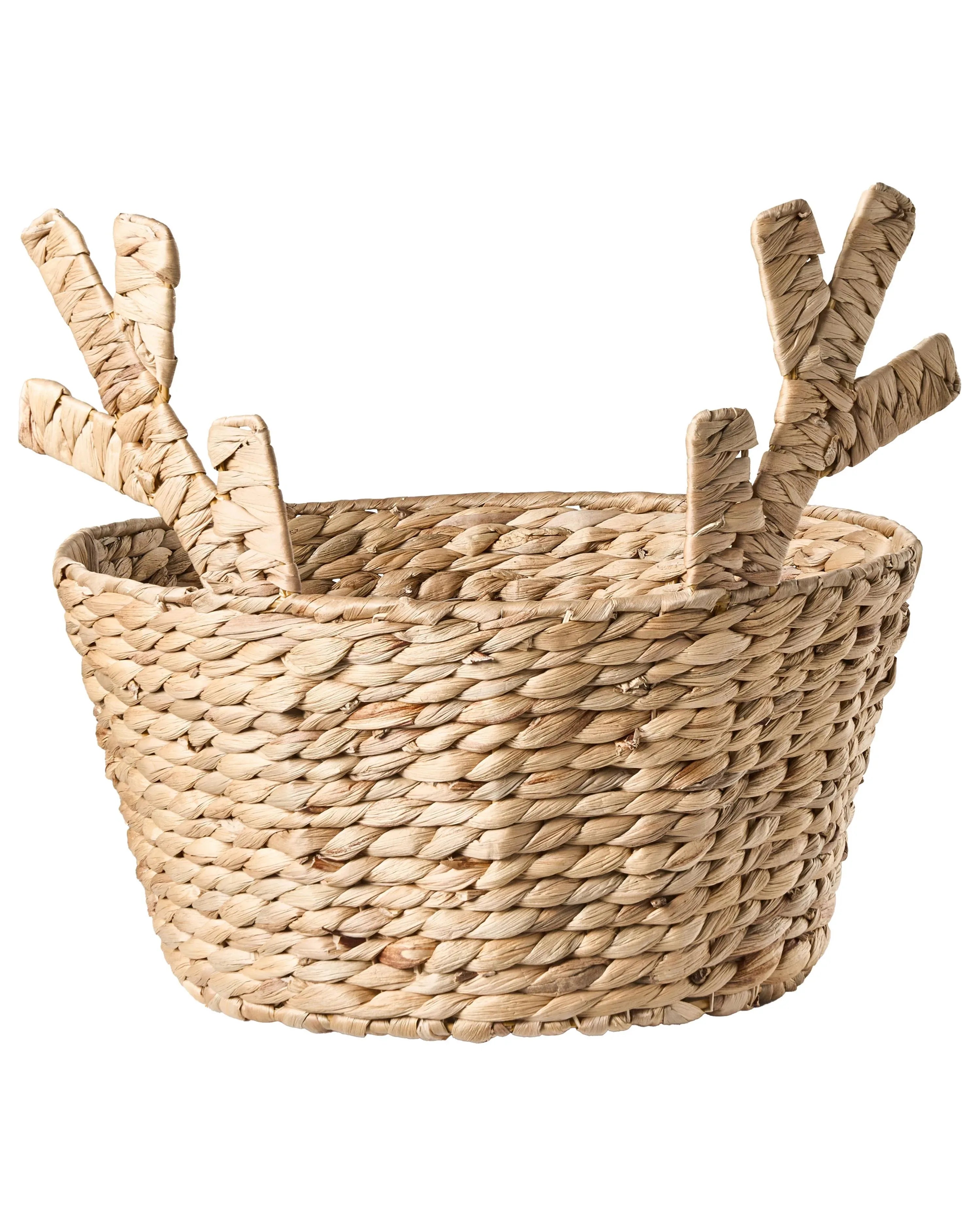 Natural Water Hyacinth Basket