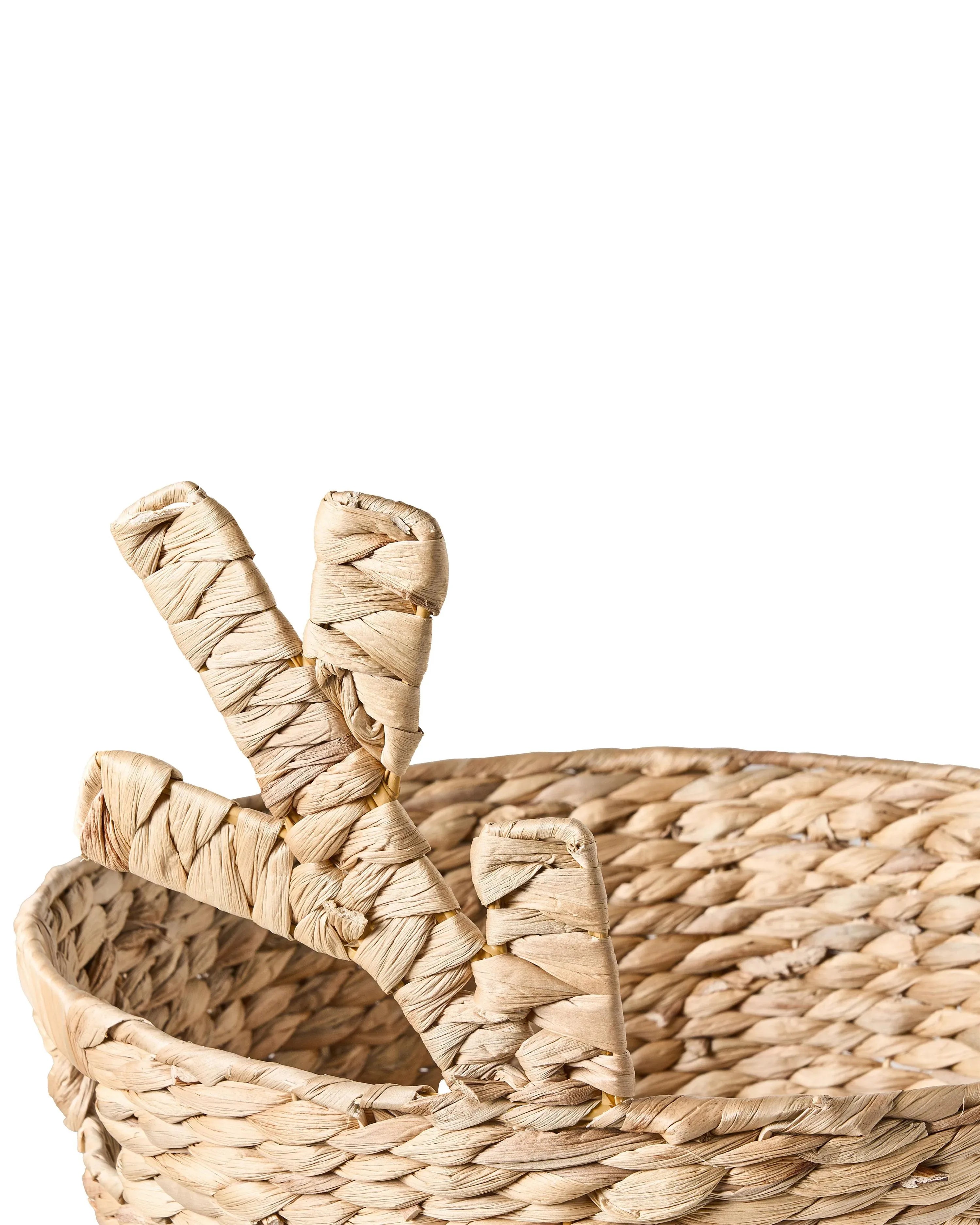 Natural Water Hyacinth Basket
