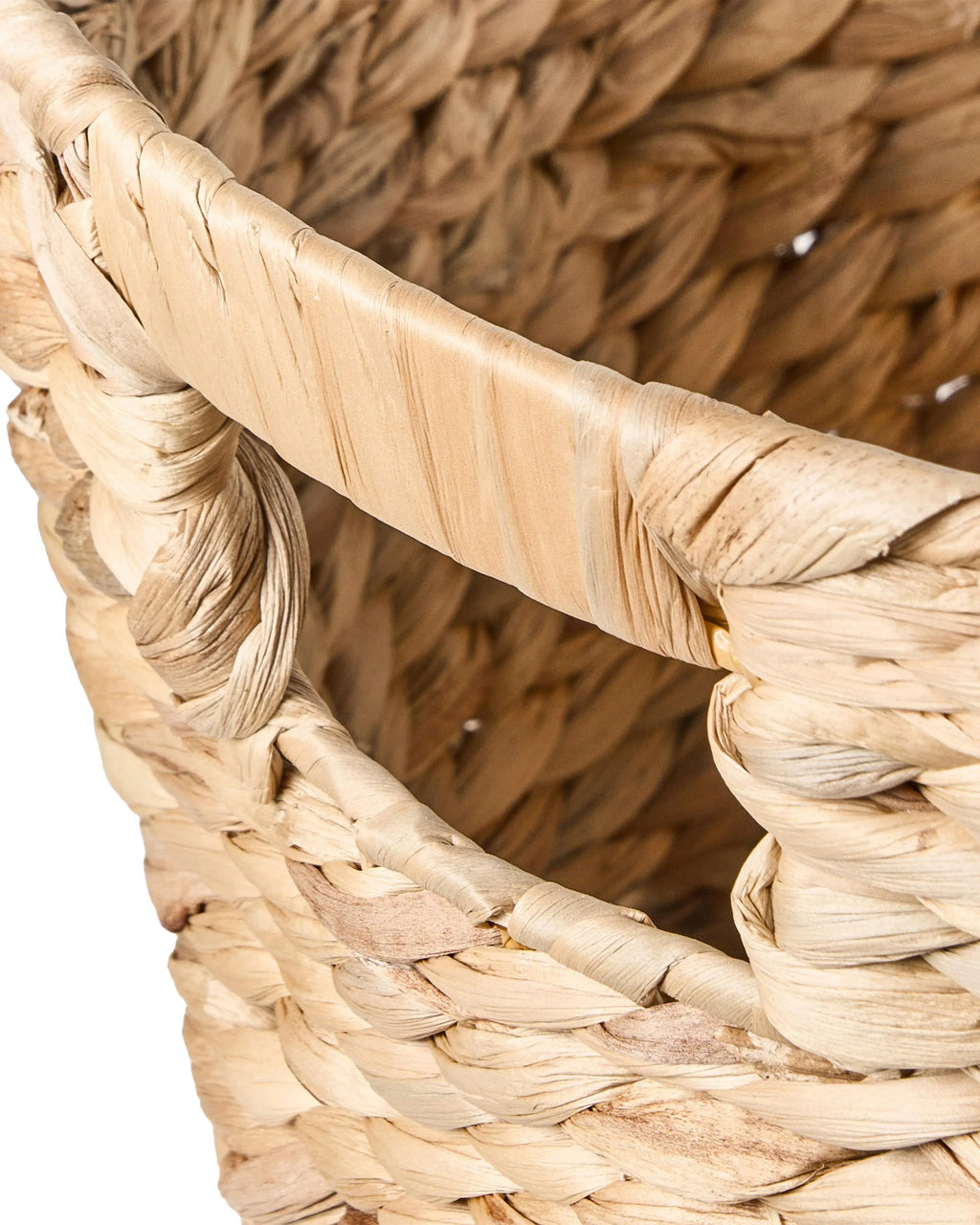 Natural Water Hyacinth Basket