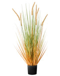 Pianta artificiale BRISTLEGRASS 90 cm Verde
