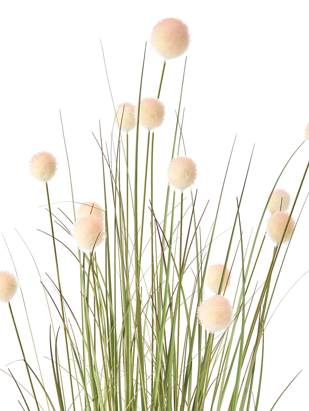 Plante artificielle HERBE POMPON 120 cm Verte