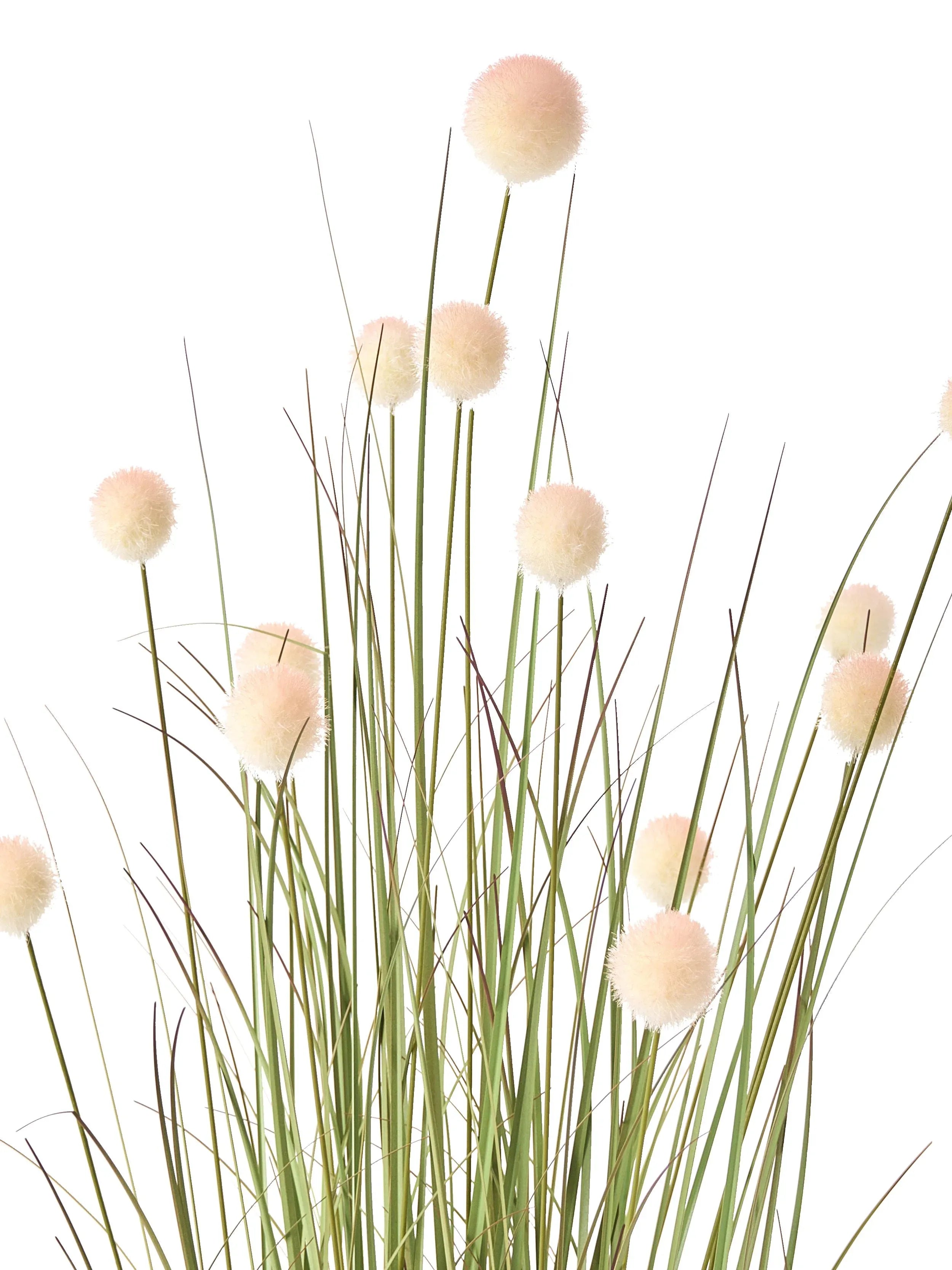 Plante artificielle HERBE POMPON 120 cm Verte