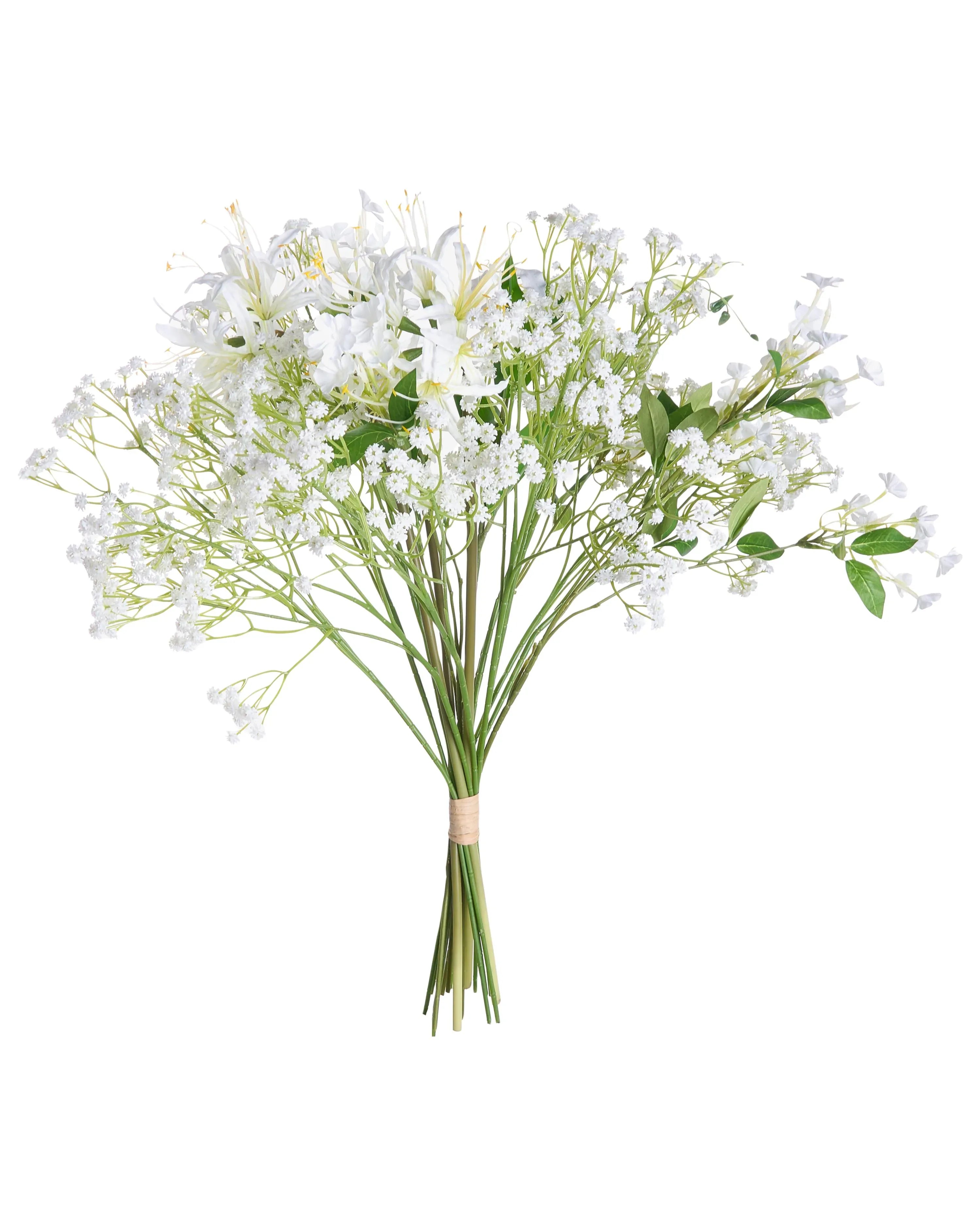 Bouquet di fiori artificiali VEIROS 38 cm Bianco