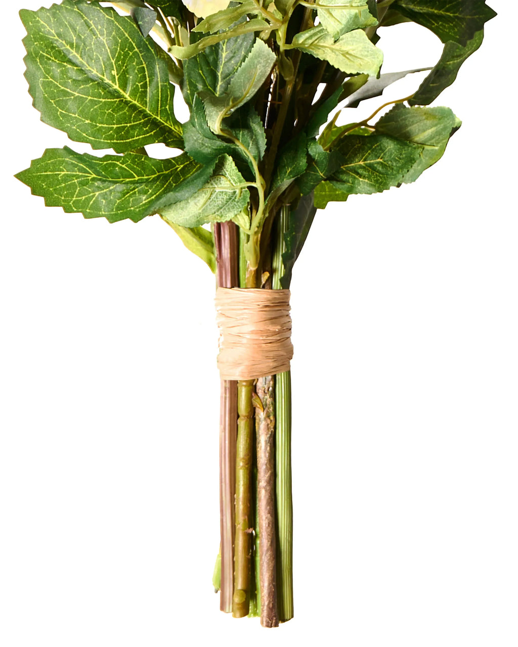 Bouquet de fleurs artificielles 67 cm Blanc