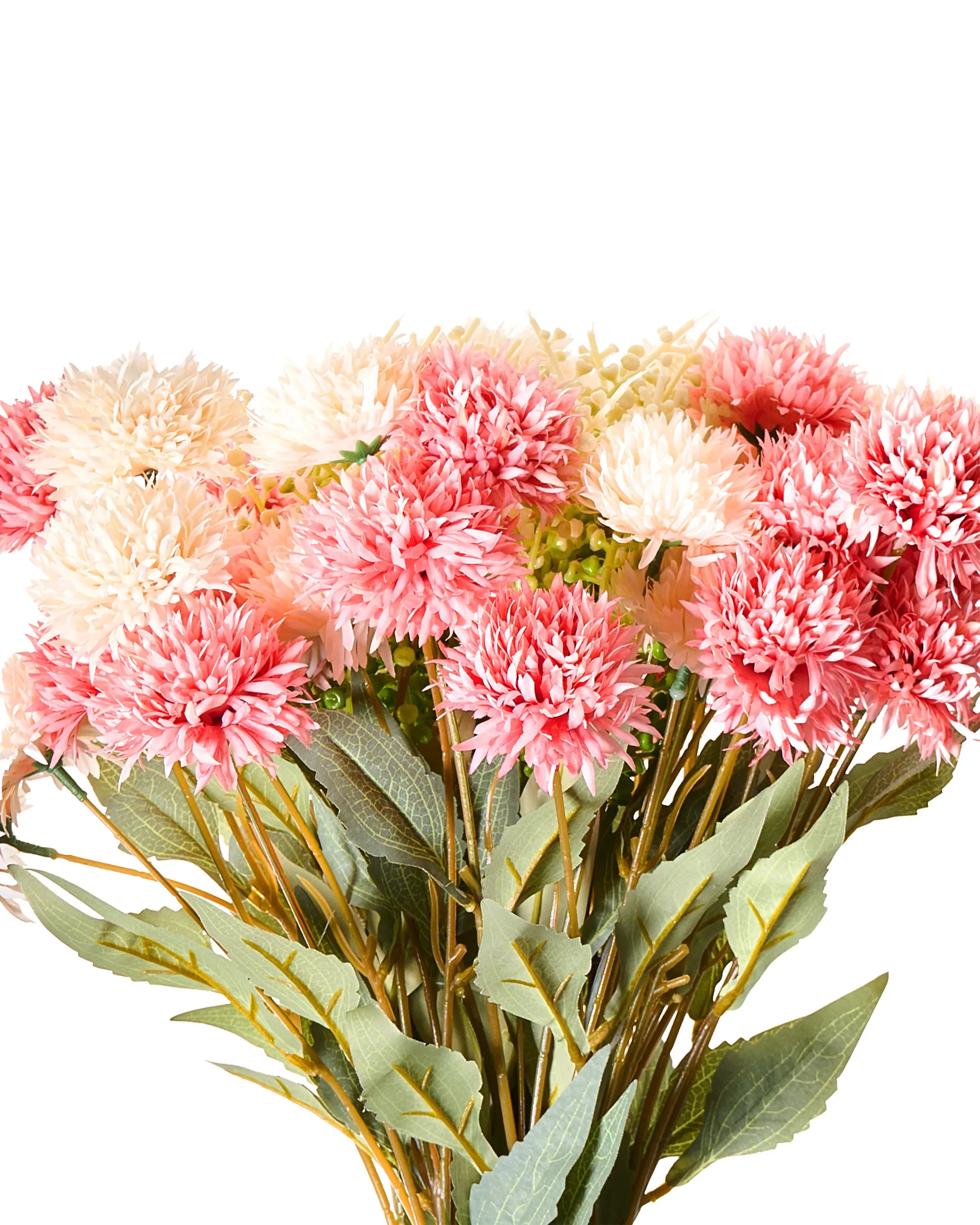 Bouquet de fleurs artificielles 60 cm Rose