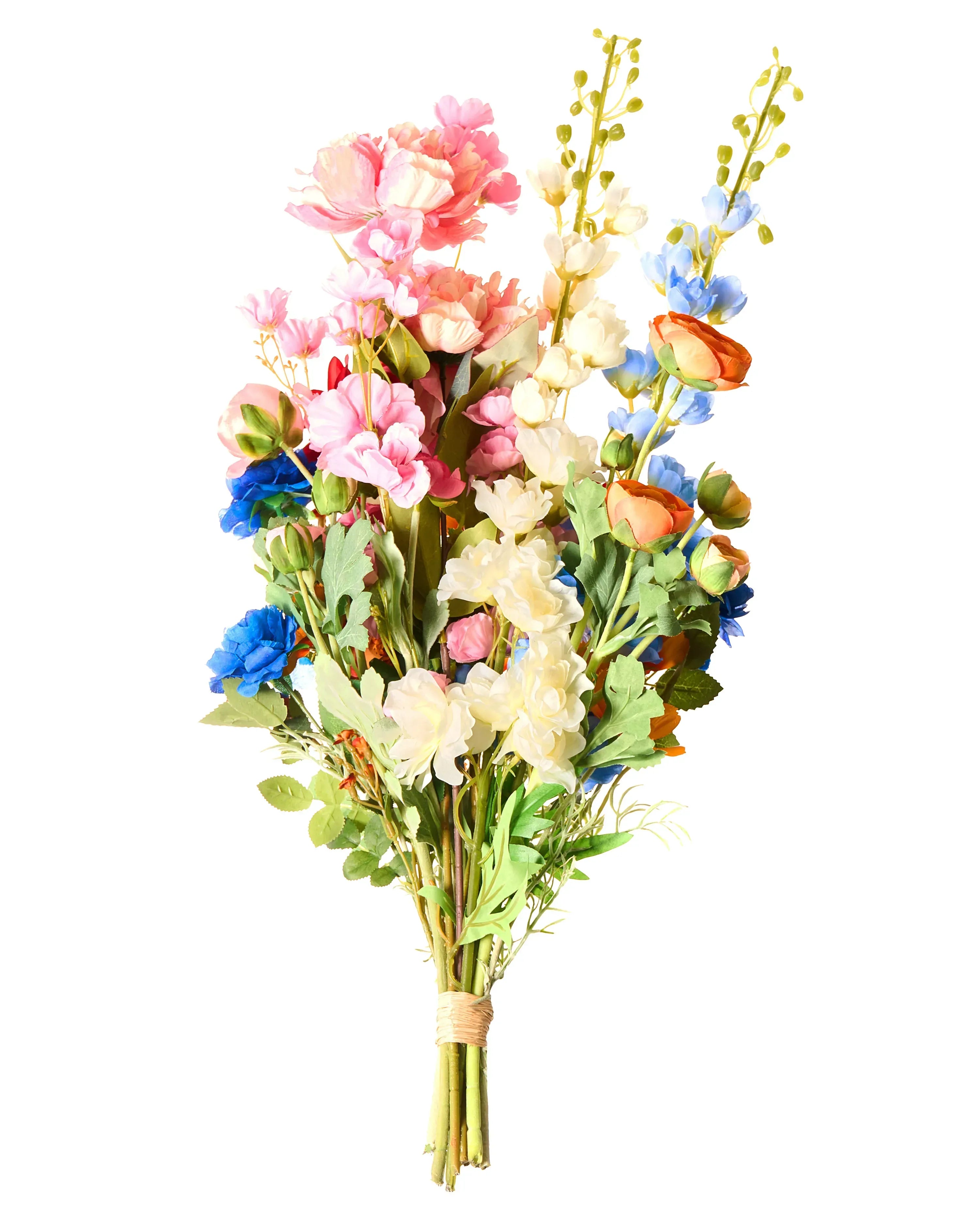 Bouquet de fleurs artificielles 75 cm Multicolore