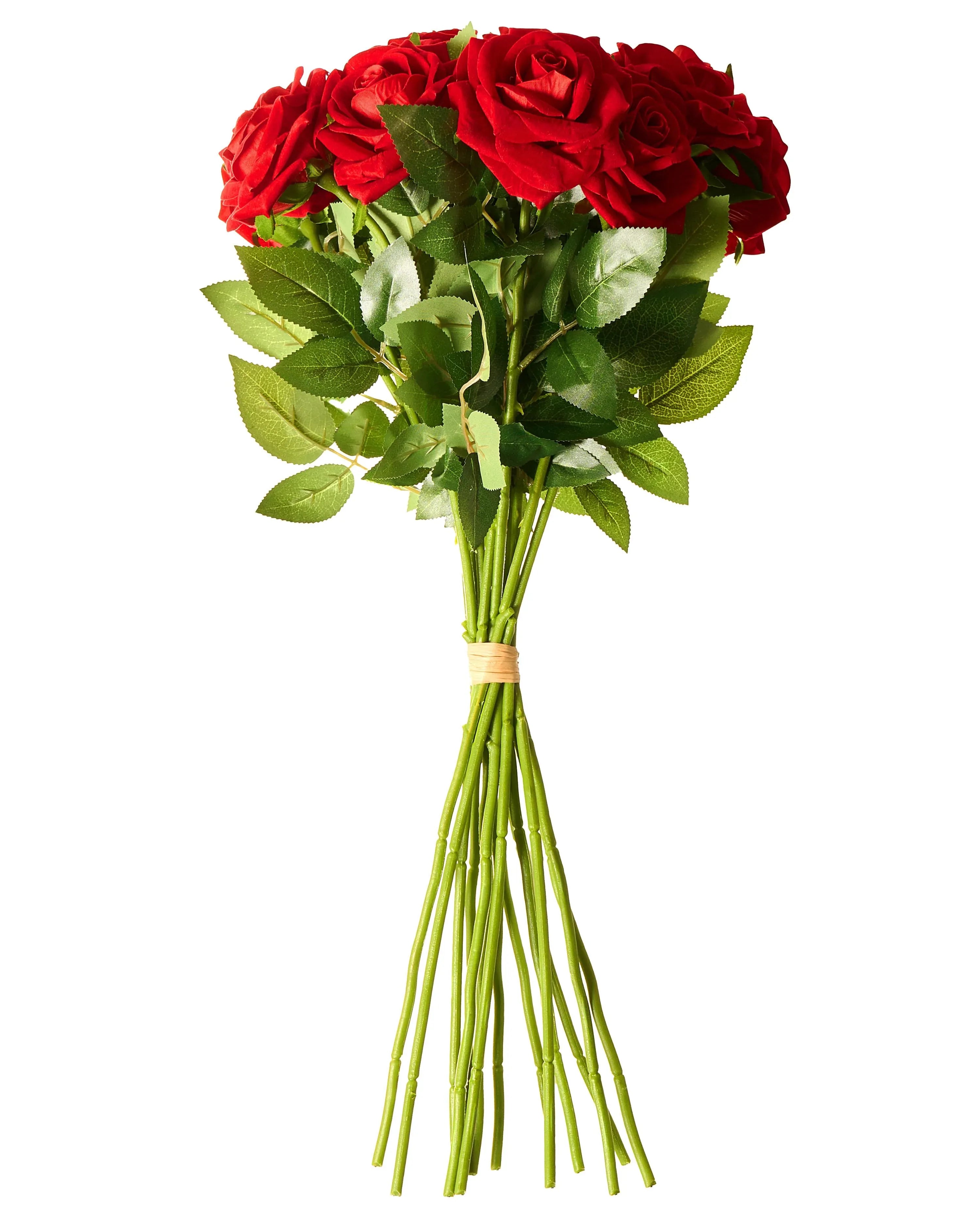 Bouquet di fiori artificiali MAFRA 60 cm Rosso