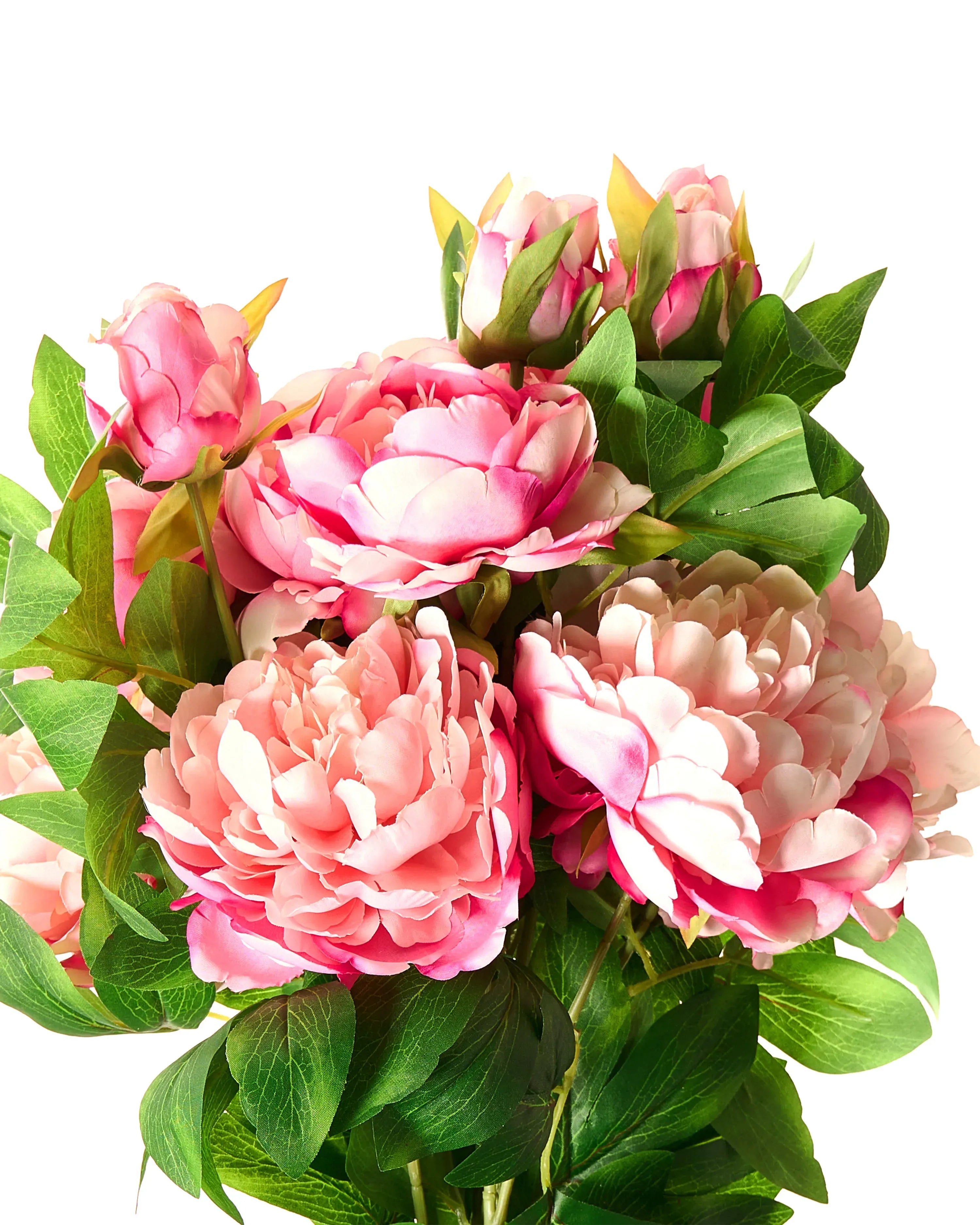 Bouquet de fleurs artificielles 62 cm Rose