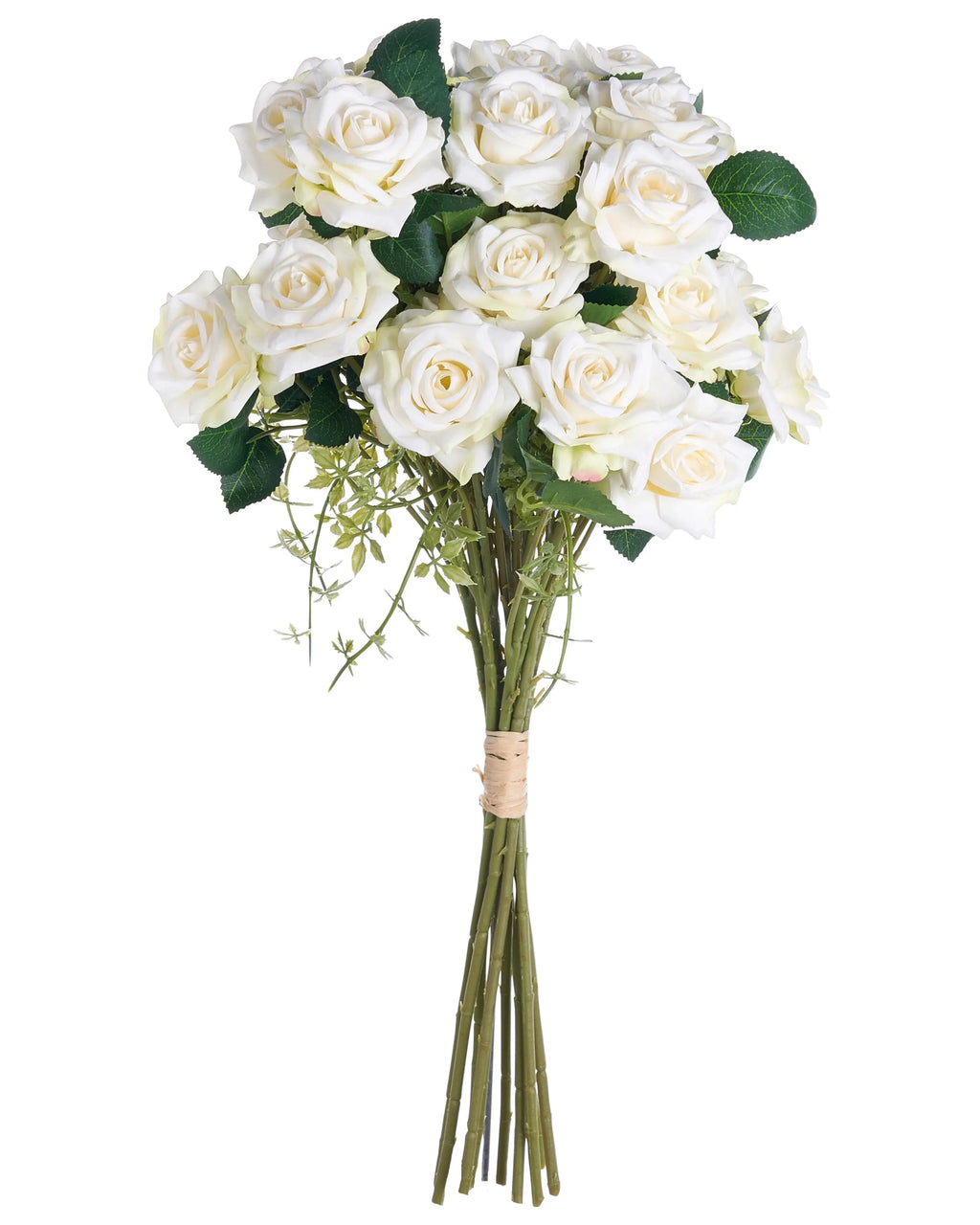 Bouquet di fiori artificiali LAPAS 55 cm Bianco