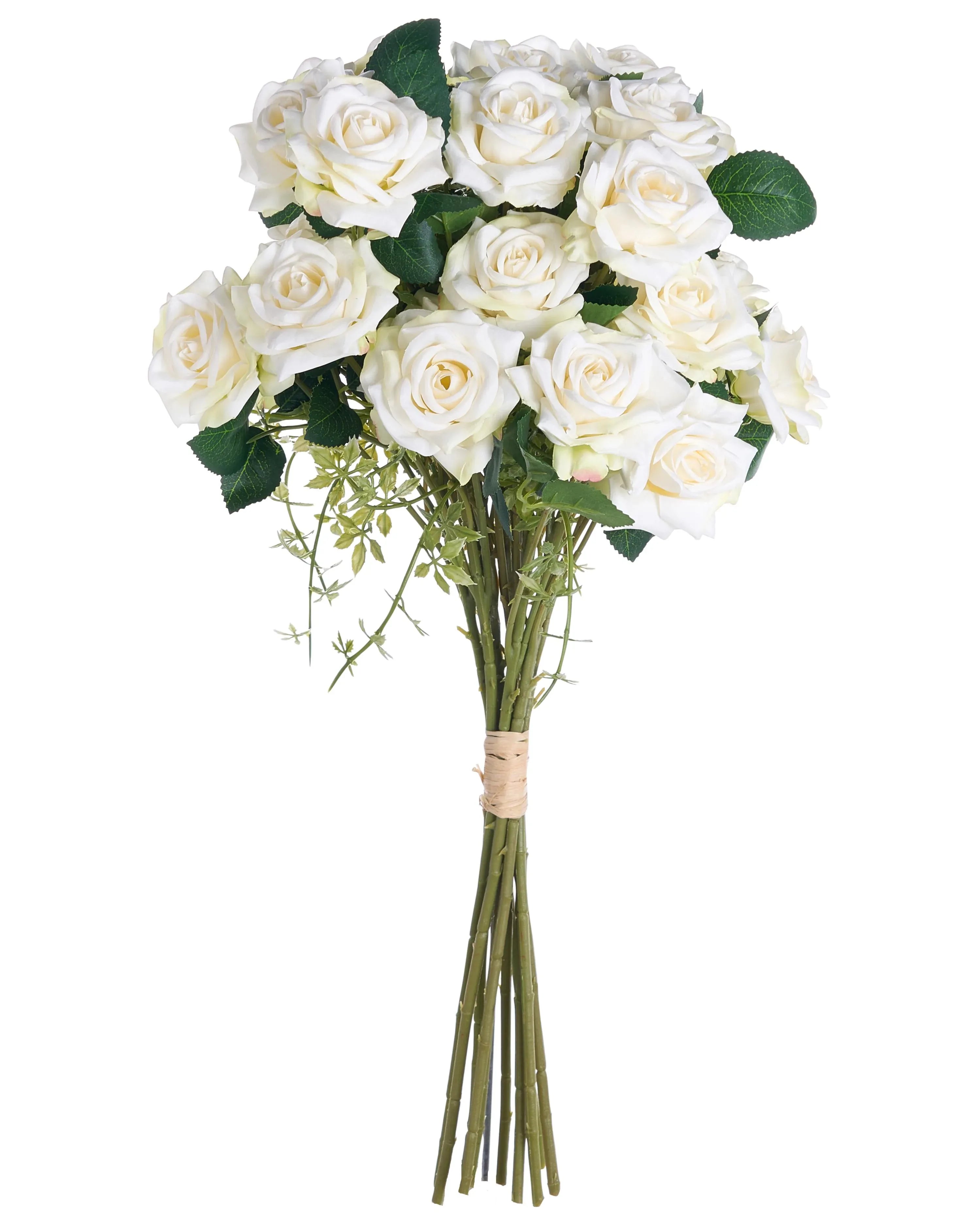 Bouquet di fiori artificiali LAPAS 55 cm Bianco