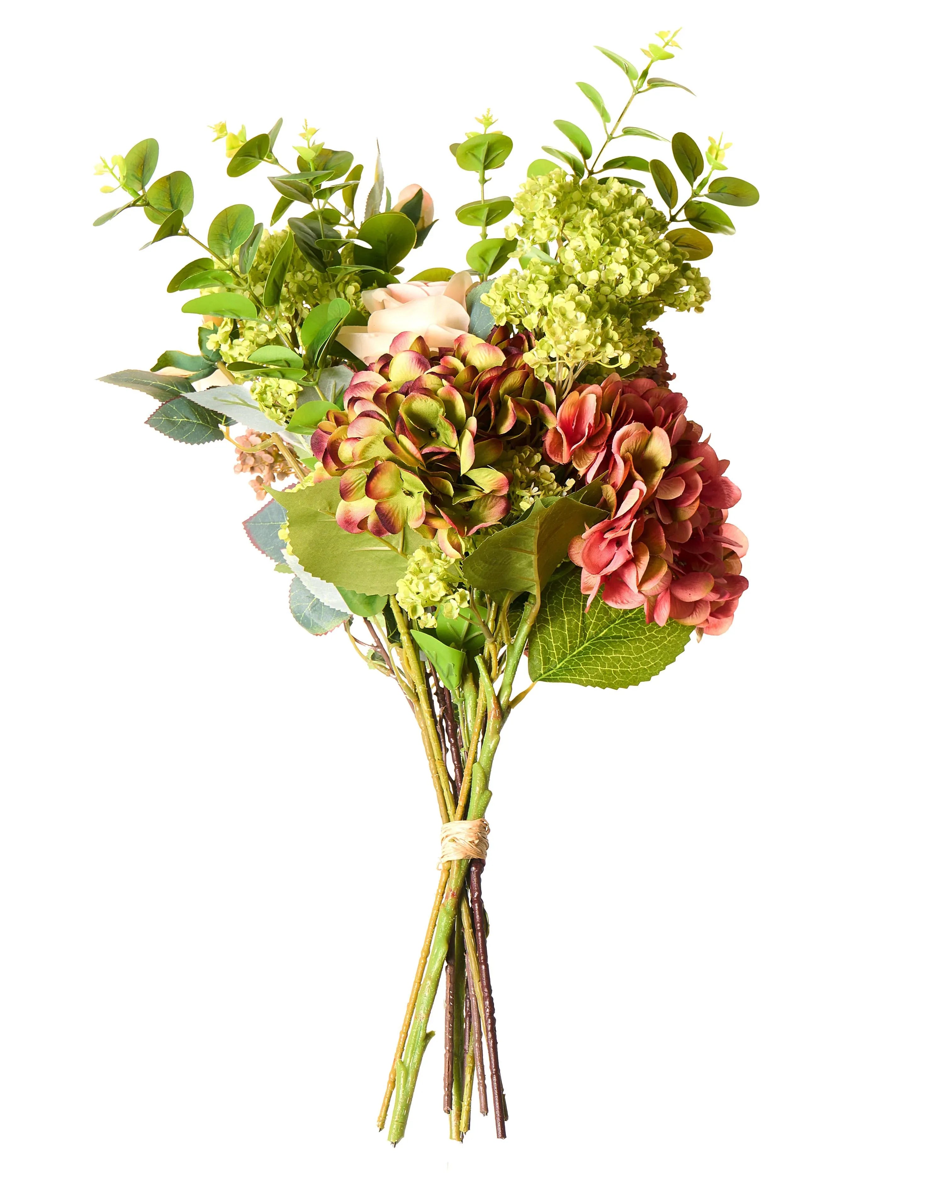 Bouquet di fiori artificiali MINDE 60 cm Rosa
