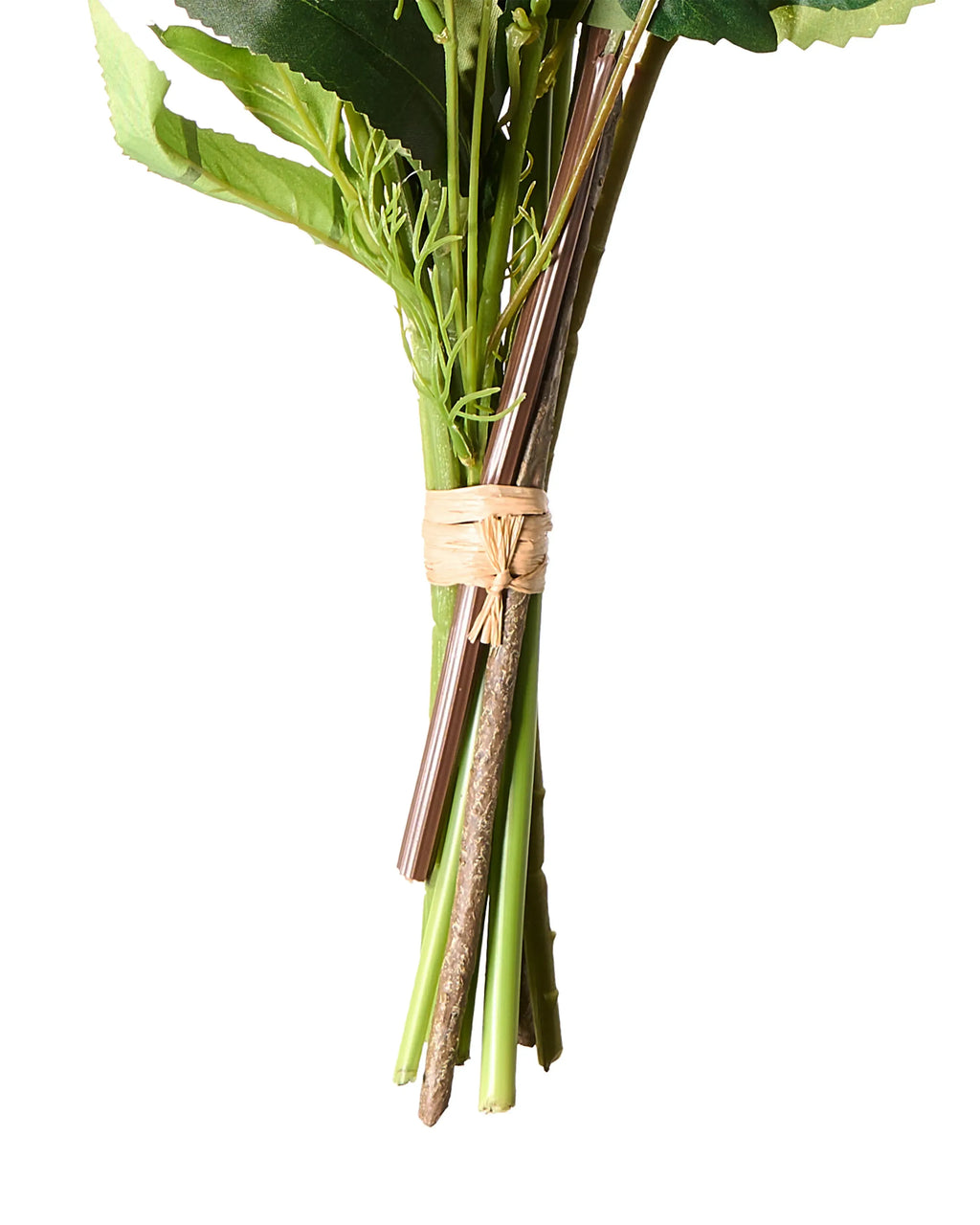 Bouquet de fleurs artificielles 70 cm Blanc