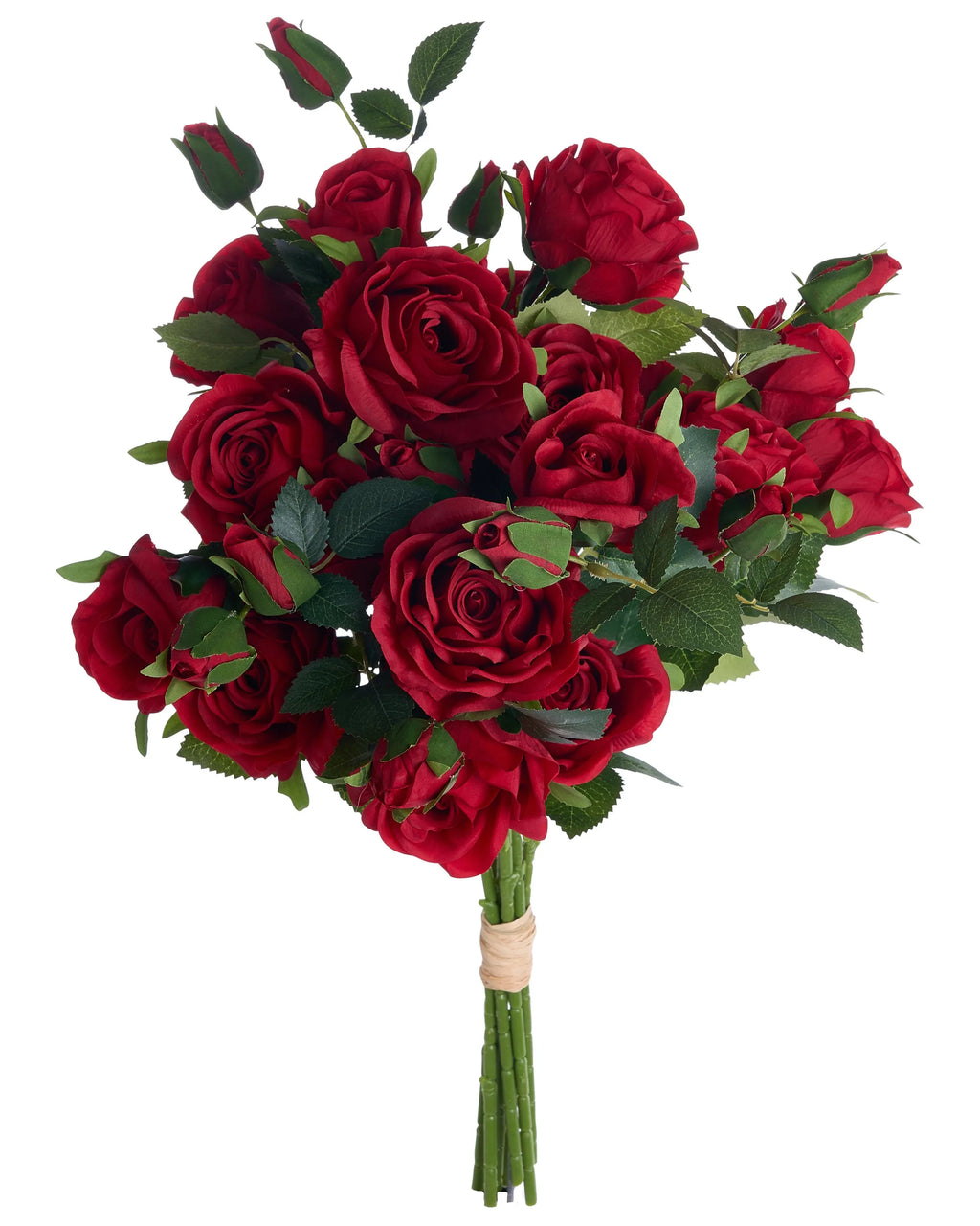 Bouquet di fiori artificiali BOIRO 65 cm Rosso