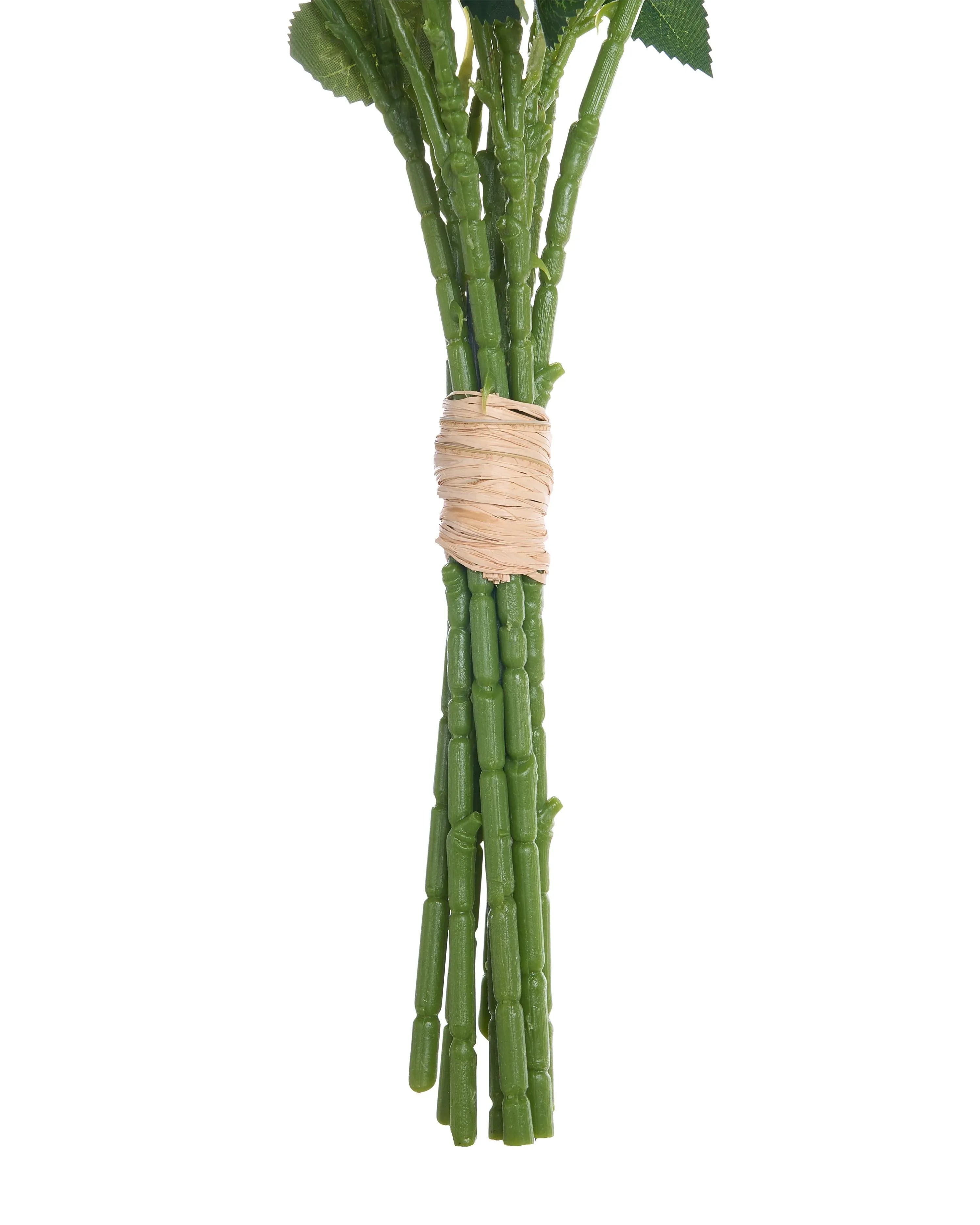 Bouquet de fleurs artificielles 65 cm Rouge