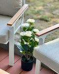 Plante artificielle CAMÉLIA 60 cm Vert