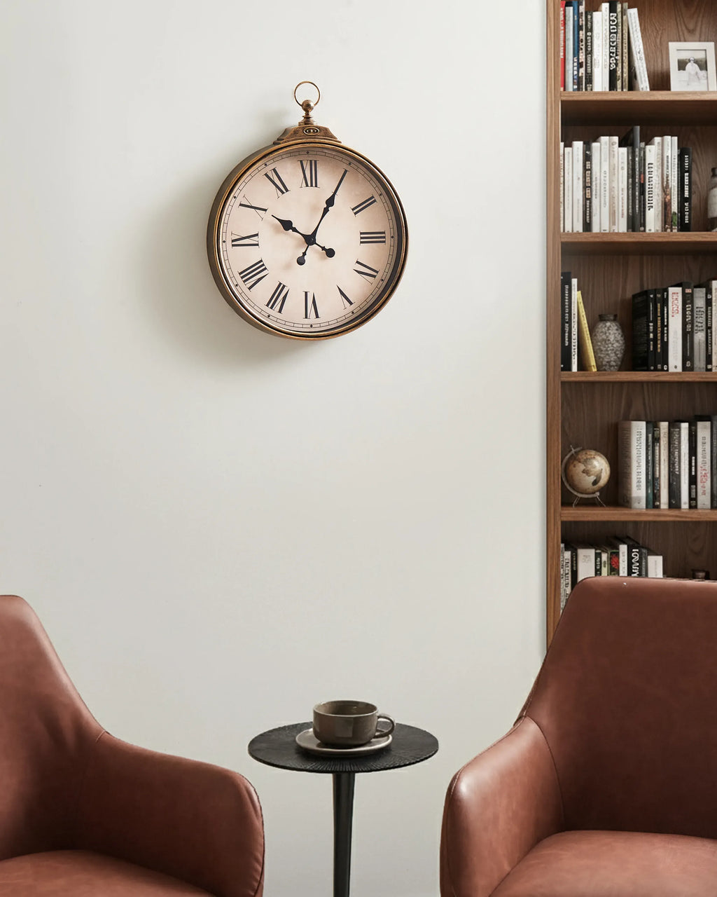 Horloge murale 40 cm Or