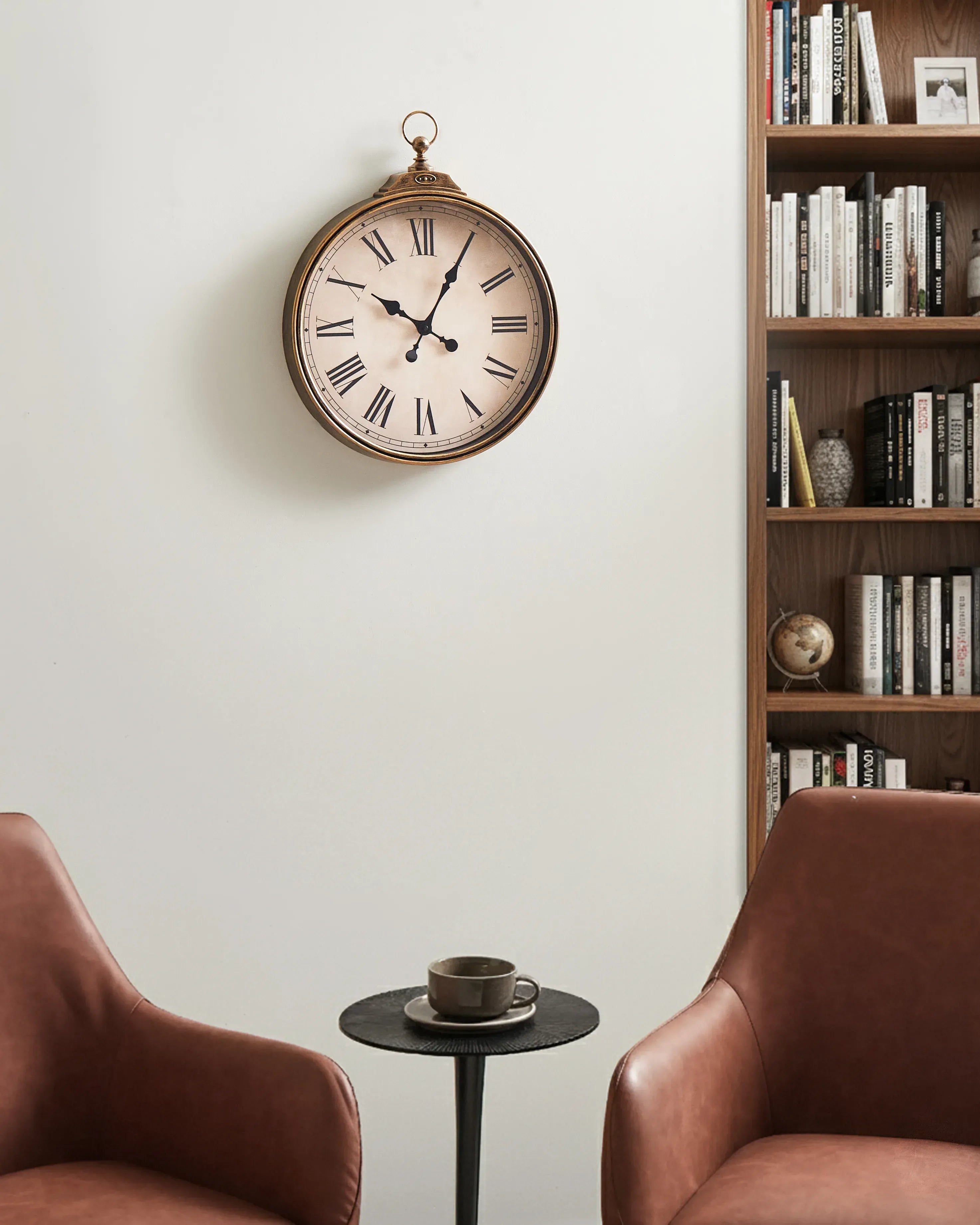 Horloge murale 40 cm Or