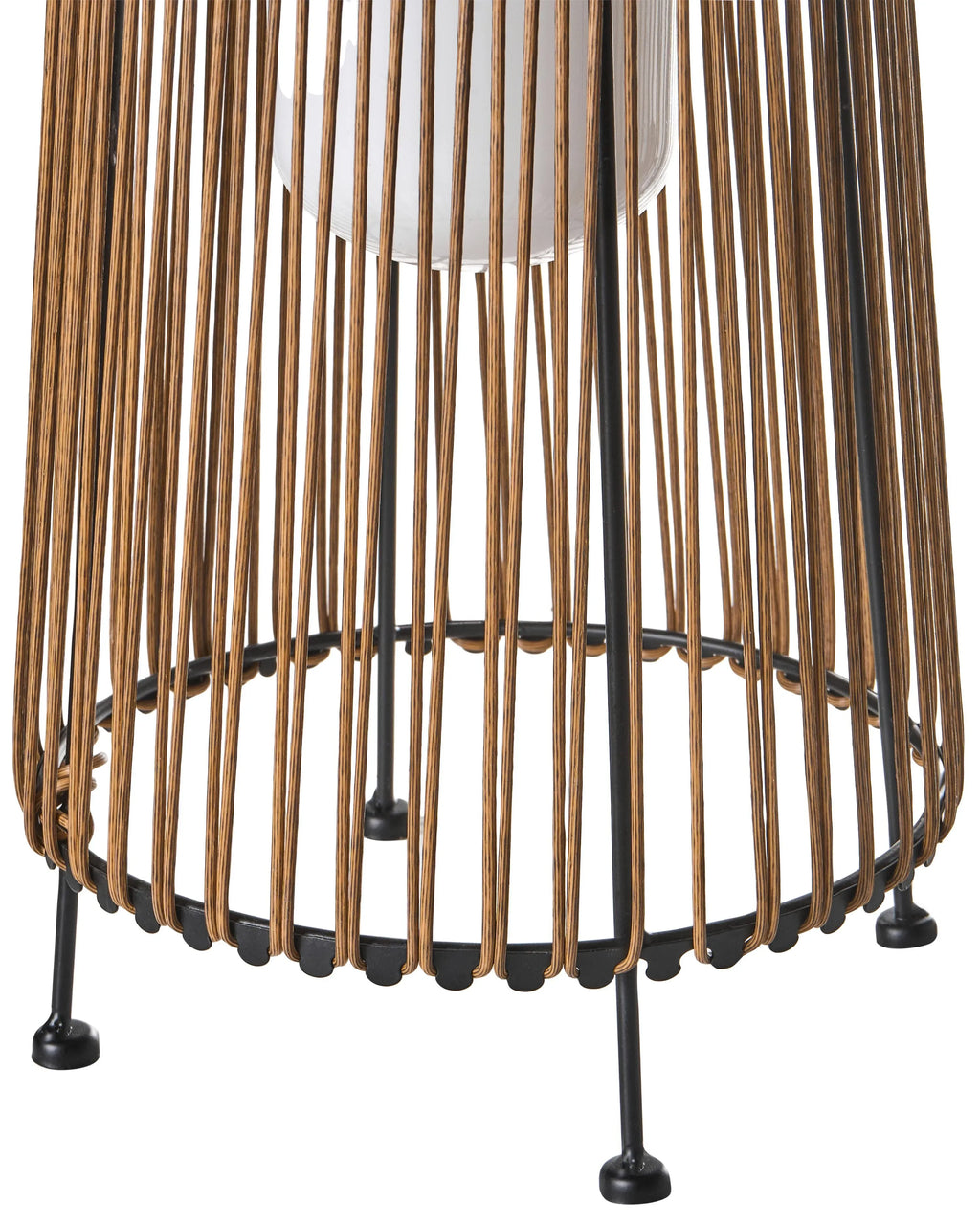 Lampe solaire 35 cm Naturelle